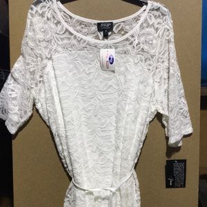 JSP Woman women’s white dress (size 3x)
